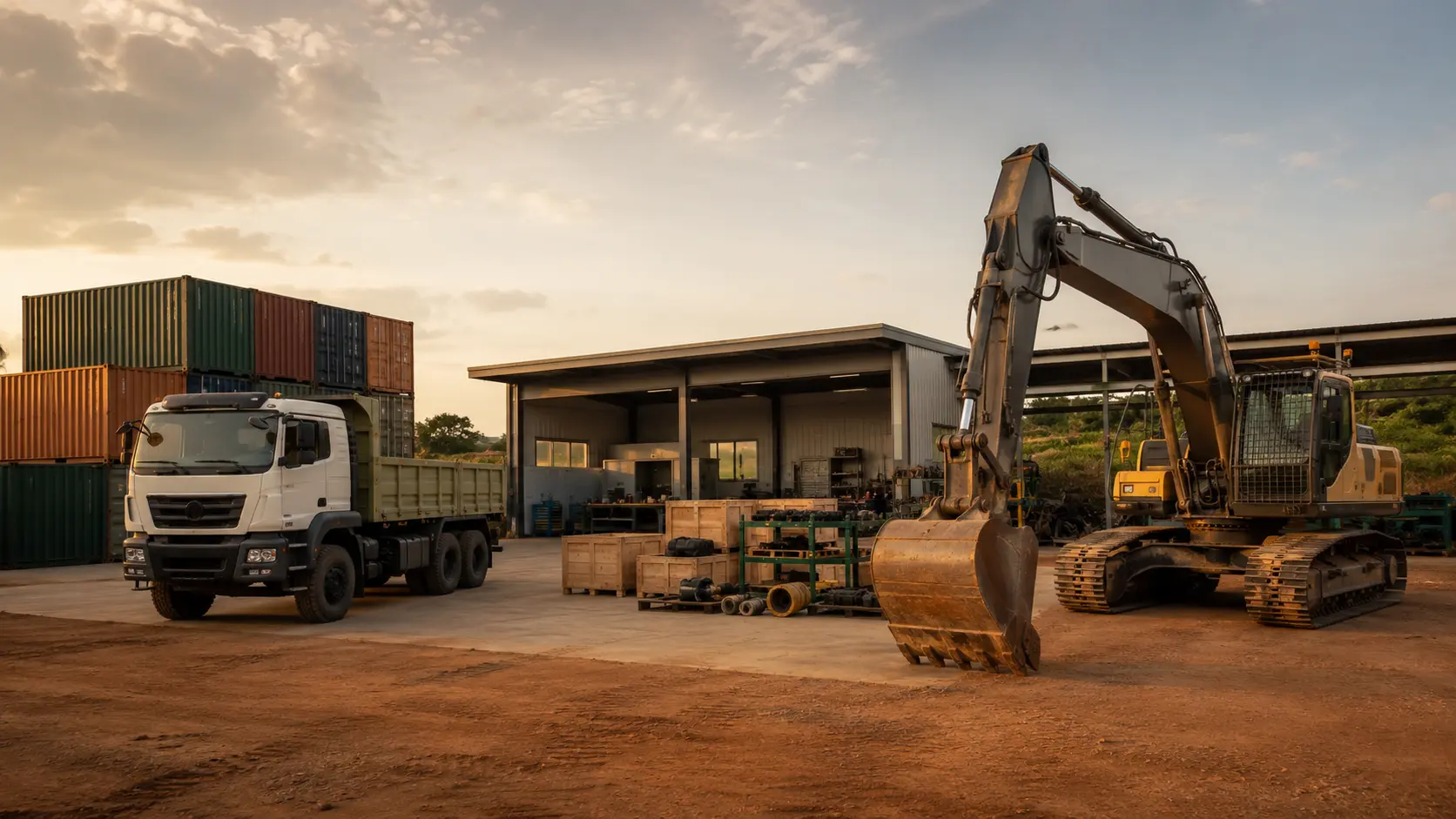 Capacités industrielles réunies dans un parc professionnel ouest-africain
